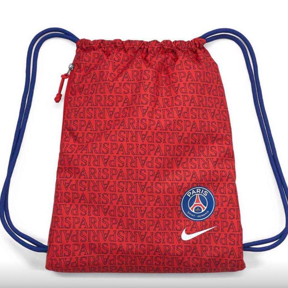 Nike Paris Saint -Germain Stadium Drawstring Bag Backpack Gym Sack
